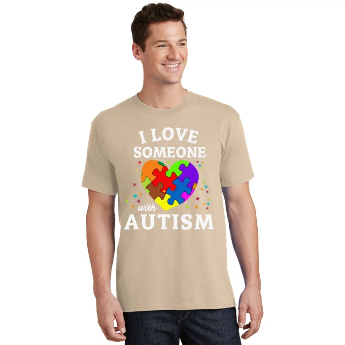 I Love Someone With Autism T-Shirt