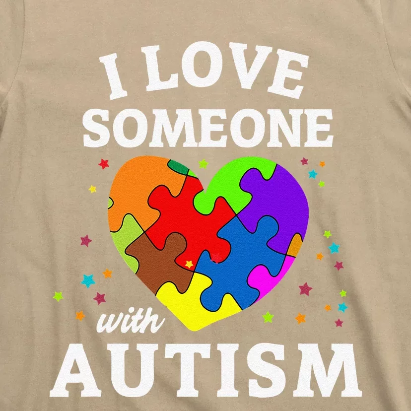 I Love Someone With Autism T-Shirt