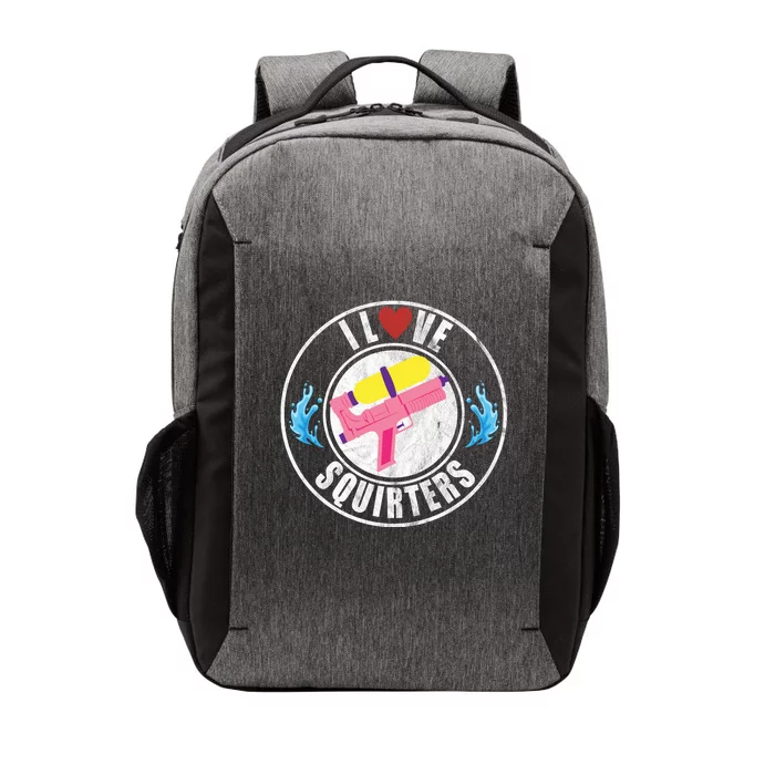 I Love Squirters Funny I Heart Squirters Vector Backpack