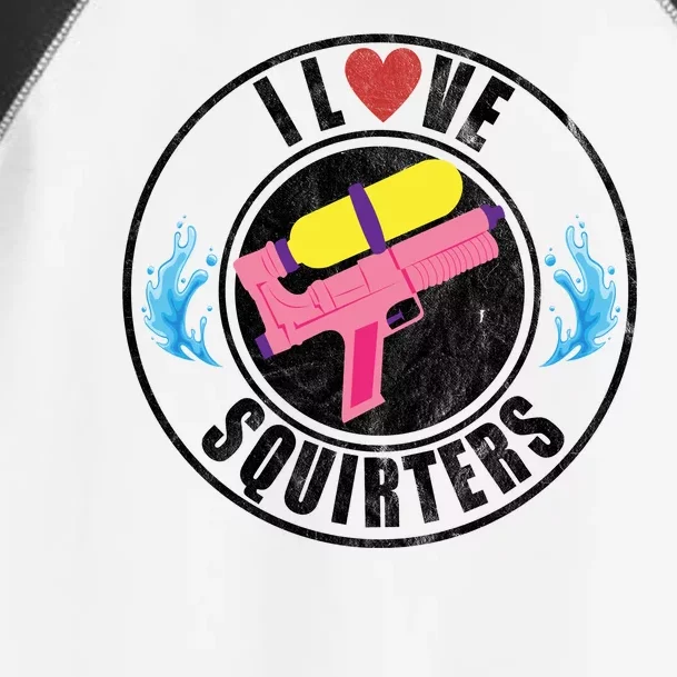 I Love Squirters Funny I Heart Squirters Toddler Fine Jersey T-Shirt