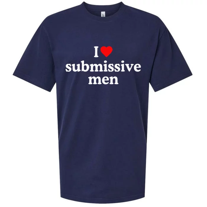 I Love Submissive I Heart Submissive Sueded Cloud Jersey T-Shirt