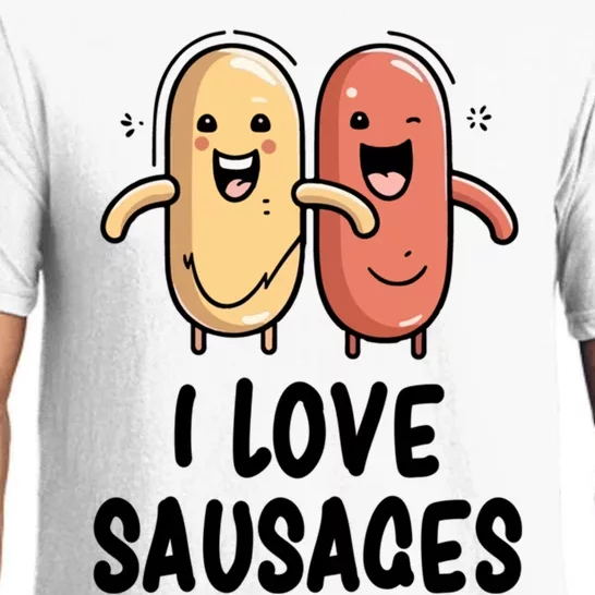 I Love Sausages Gift Pajama Set