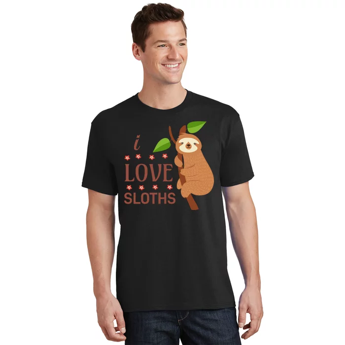 I Love Sloths T-Shirt