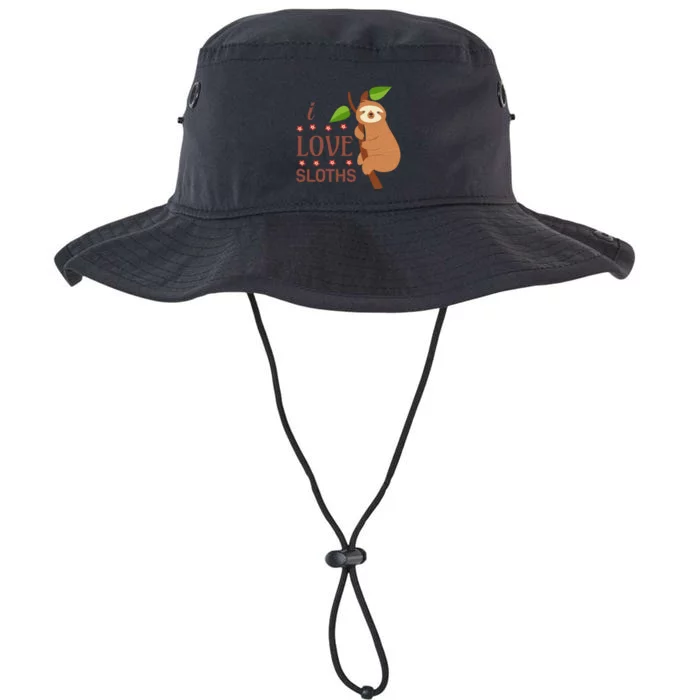 I Love Sloths Legacy Cool Fit Booney Bucket Hat