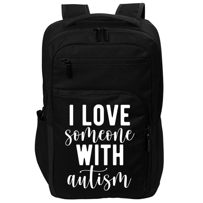 I Love Someone With Autism Impact Tech Backpack