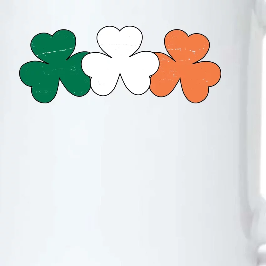 Irish Lucky Shamrock St Patrick Black Color Changing Mug