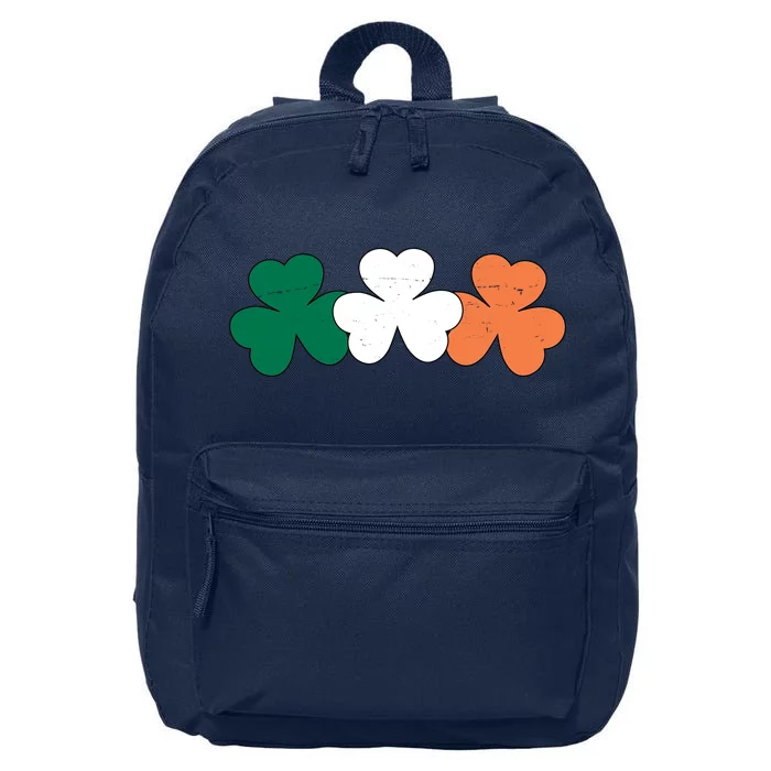 Irish Lucky Shamrock St Patrick 16 in Basic Backpack