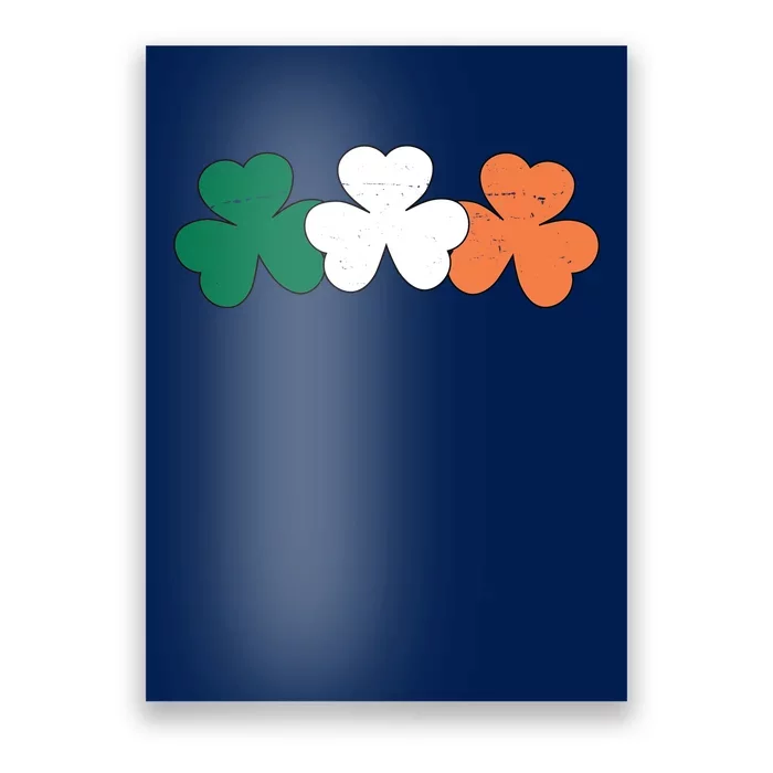 Irish Lucky Shamrock St Patrick Poster