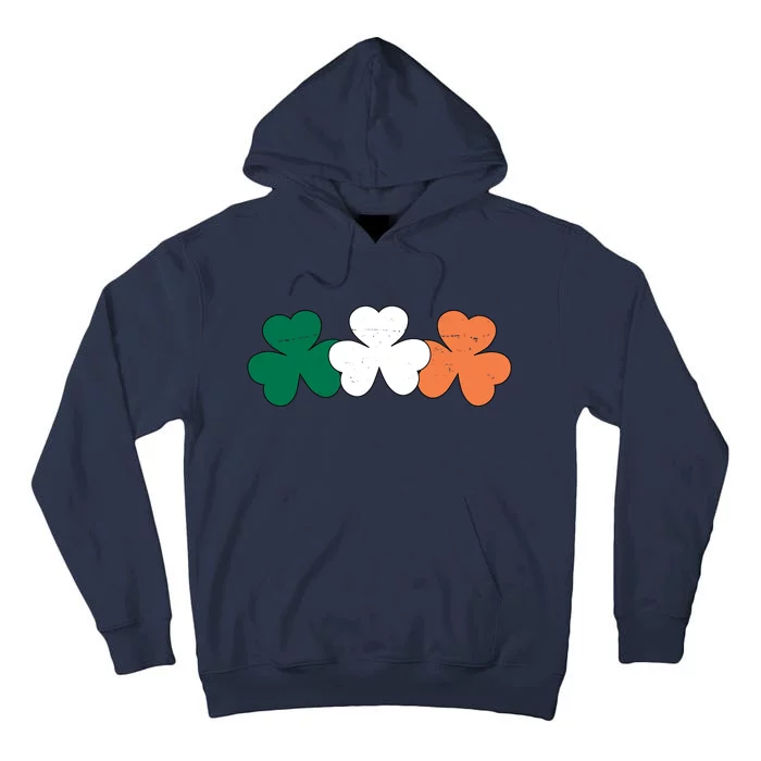 Irish Lucky Shamrock St Patrick Tall Hoodie