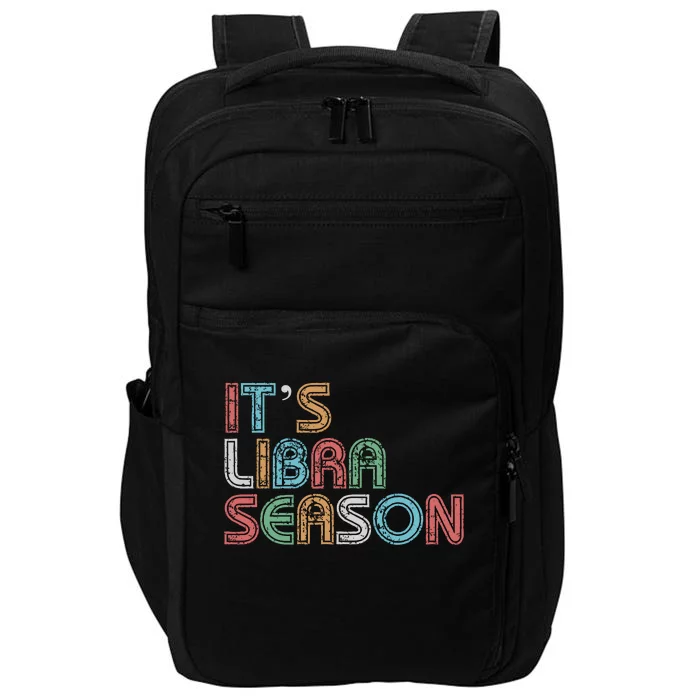 ItS Libra Season Birthday Retro Impact Tech Backpack