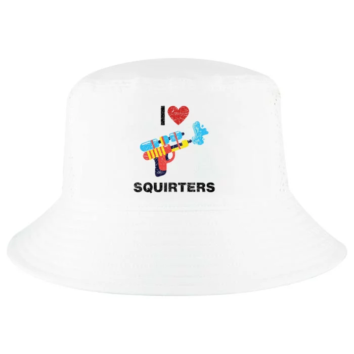 I Love Squirters I Heart Squirters Cool Comfort Performance Bucket Hat