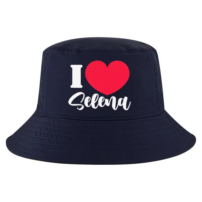 I Love Selena Name Nickname Alias Valentine's Day Cool Comfort Performance Bucket Hat