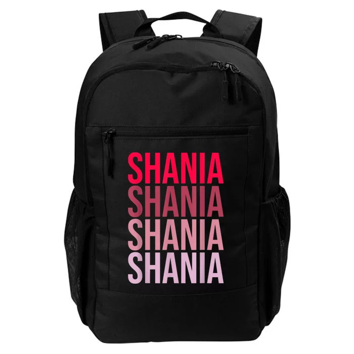 I Love Shania First Name Shania Daily Commute Backpack