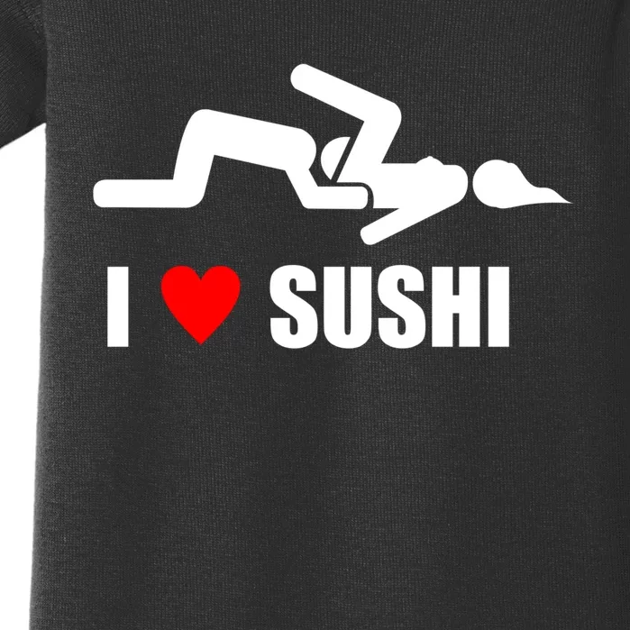 I Love Sushi Baby Bodysuit