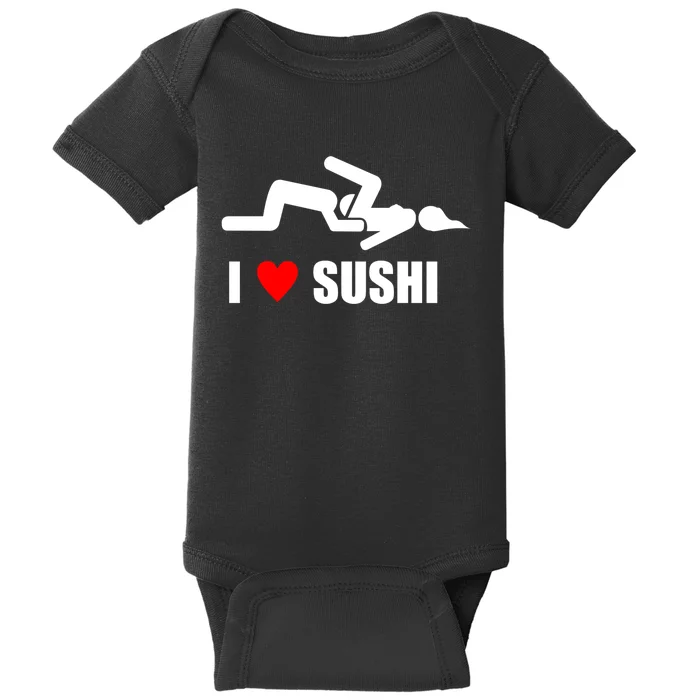 I Love Sushi Baby Bodysuit