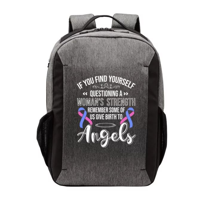 Infant Loss Strength Pregnancy Miscarriage Cute Gift Vector Backpack