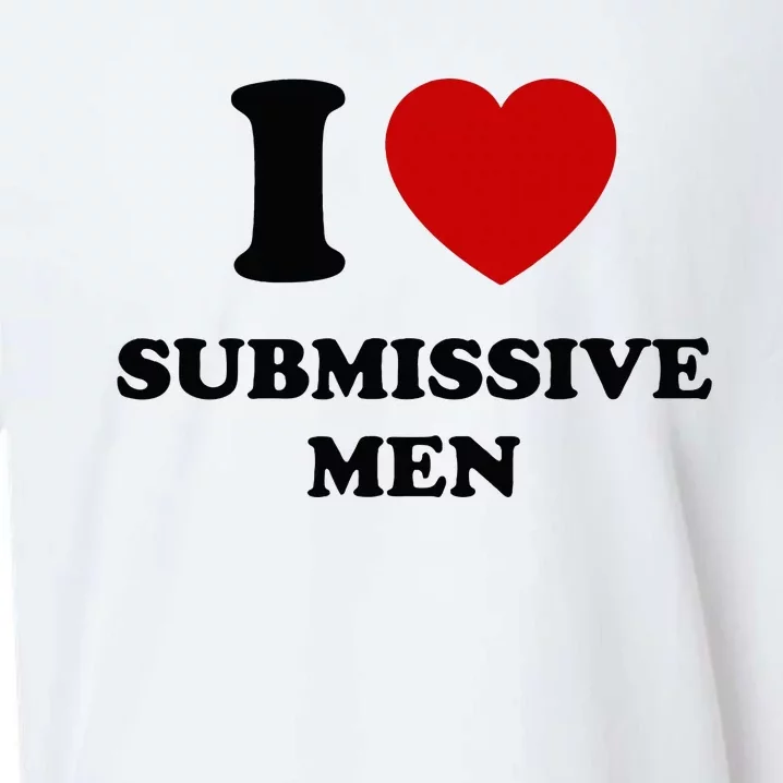 I Love Submissive Sueded Cloud Jersey T-Shirt