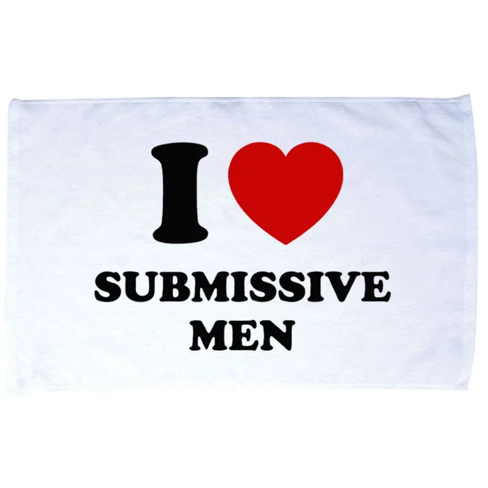 I Love Submissive Microfiber Hand Towel