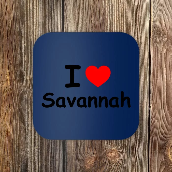 I Love Savannah Coaster