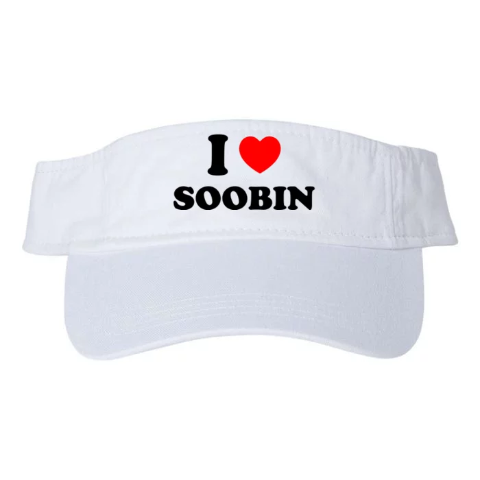 I Love Soobin Valucap Bio-Washed Visor