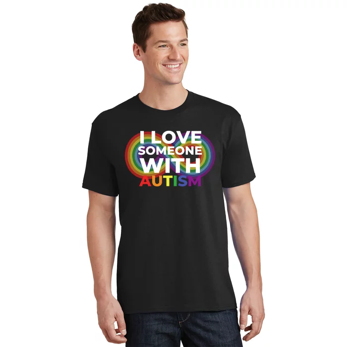 I Love Someone With Autism Autism Awareness T-Shirt