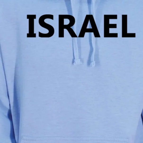 Israel Love Stand With Israel Unisex Surf Hoodie