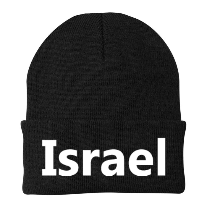 Israel Love Stand With Israel Knit Cap Winter Beanie