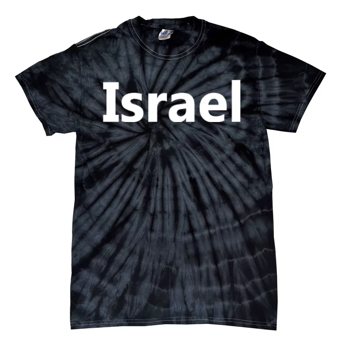 Israel Love Stand With Israel Tie-Dye T-Shirt