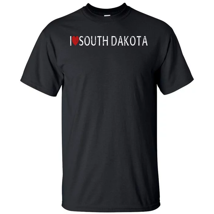 I Love South Dakota Tall T-Shirt