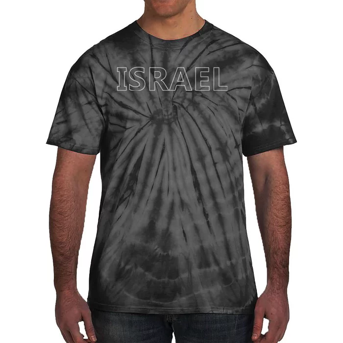 Israel Love Stand With Israel Tie-Dye T-Shirt