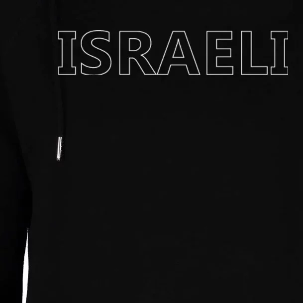 Israel Love Stand With Israel Womens Funnel Neck Pullover Hood