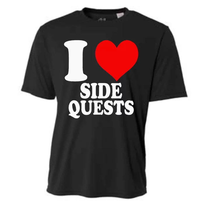 I Love Side Quests Cooling Performance Crew T-Shirt