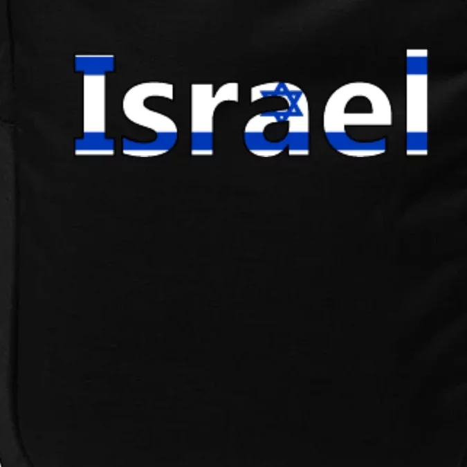 Israel Love Stand With Israel Impact Tech Backpack