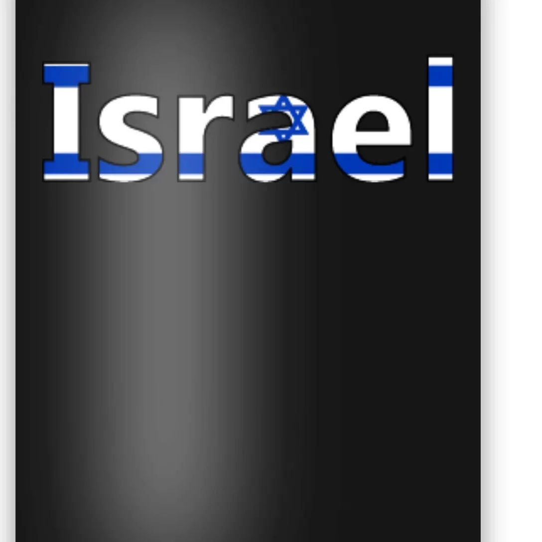 Israel Love Stand With Israel Poster