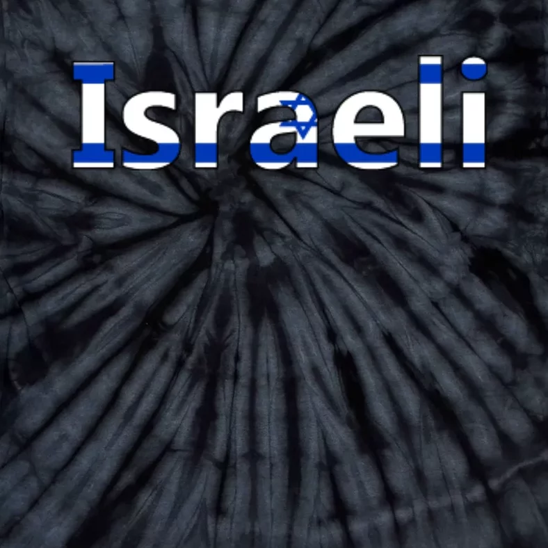 Israel Love Stand With Israel Tie-Dye T-Shirt