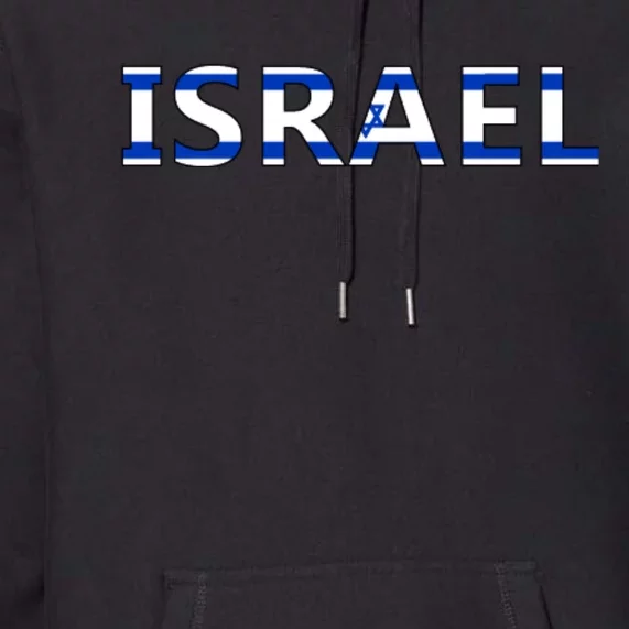 Israel Love Stand With Israel Premium Hoodie