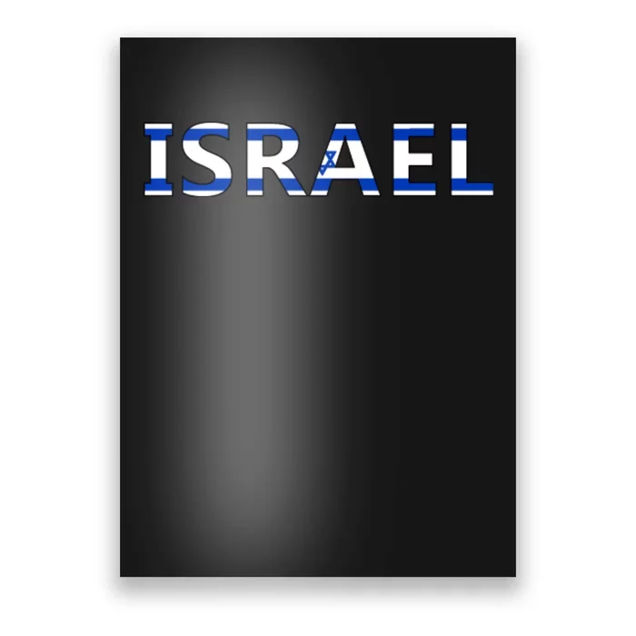 Israel Love Stand With Israel Poster