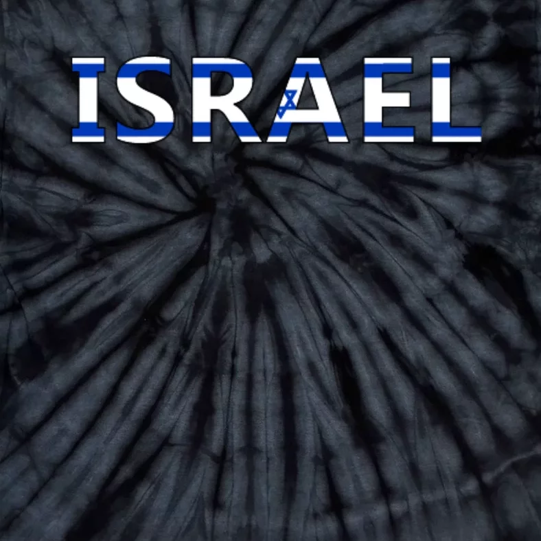 Israel Love Stand With Israel Tie-Dye T-Shirt