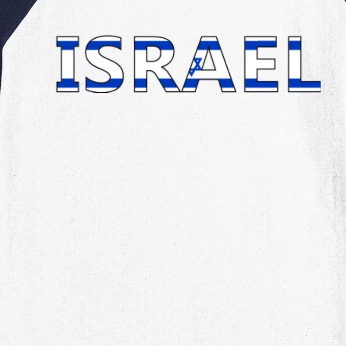 Israel Love Stand With Israel Baseball Sleeve Shirt