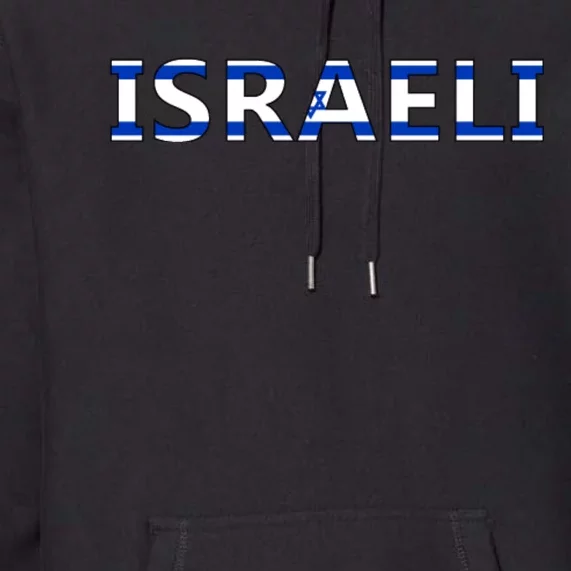 Israel Love Stand With Israel Premium Hoodie