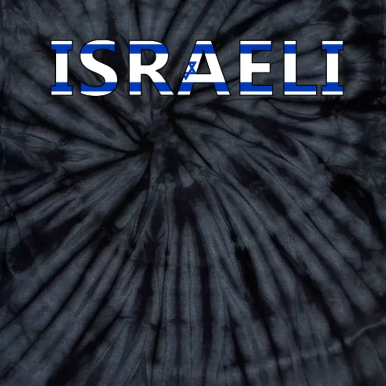 Israel Love Stand With Israel Tie-Dye T-Shirt