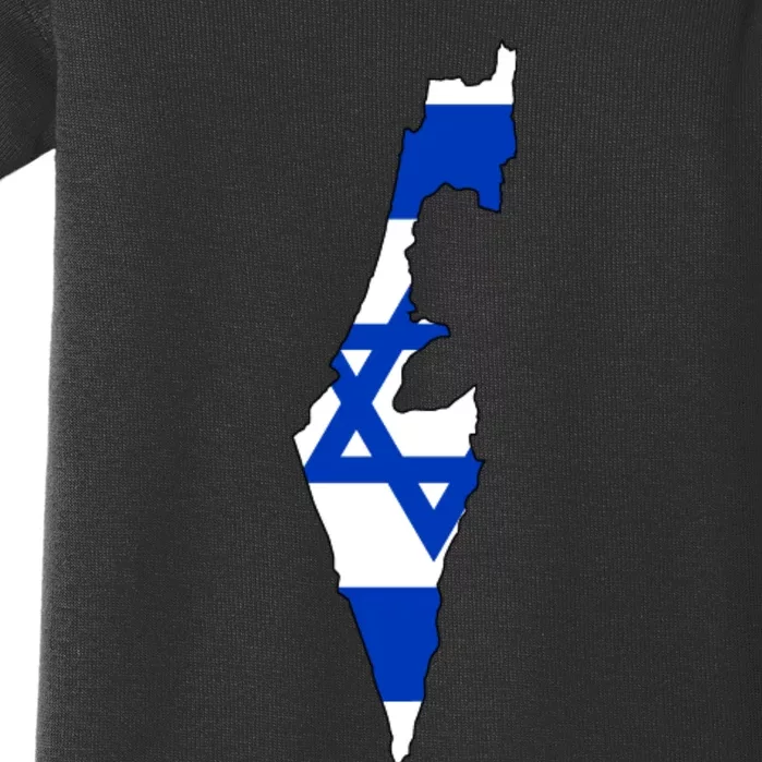 Israel Love Stand With Israel Baby Bodysuit