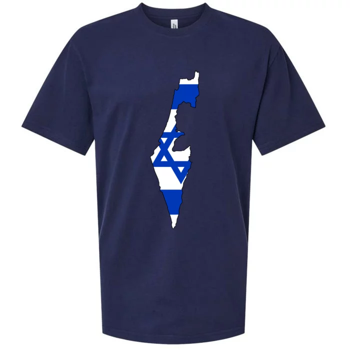 Israel Love Stand With Israel Sueded Cloud Jersey T-Shirt