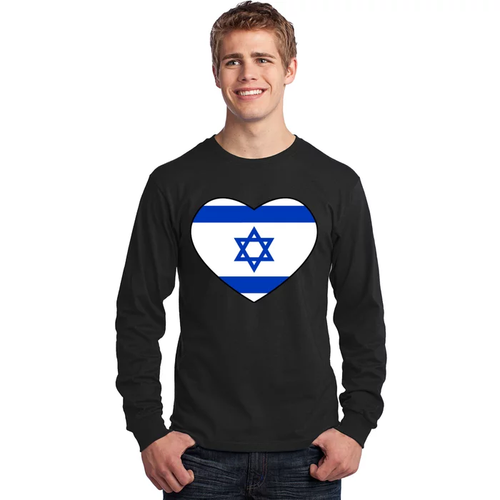 Israel Love Stand With Israel Long Sleeve Shirt