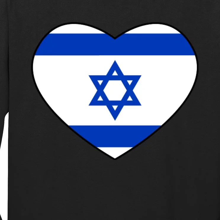 Israel Love Stand With Israel Long Sleeve Shirt