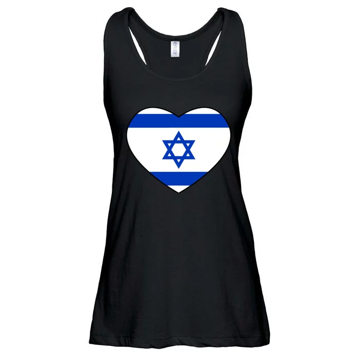 Israel Love Stand With Israel Ladies Essential Flowy Tank