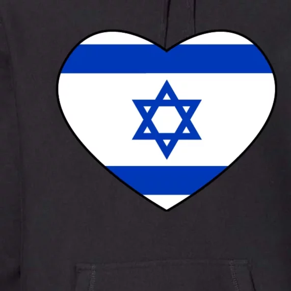 Israel Love Stand With Israel Premium Hoodie