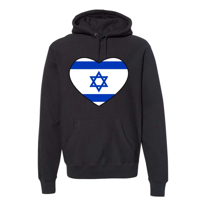 Israel Love Stand With Israel Premium Hoodie