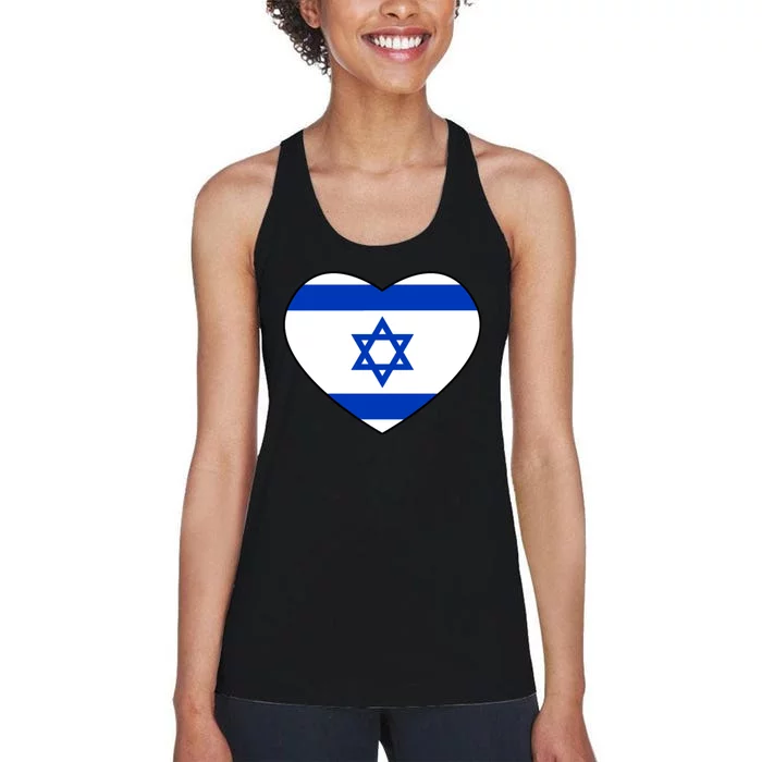 Israel Love Stand With Israel Women's Racerback Tank