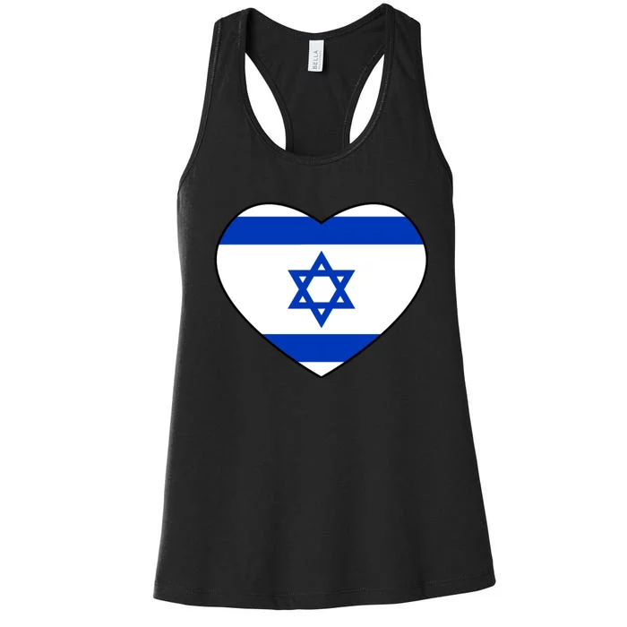 Israel Love Stand With Israel Women's Racerback Tank